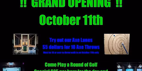 Grand Opening!!!