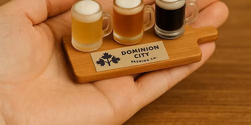 Tiny Prop Workshop: Make Miniature Beer Flights at Dominion City Brewing Co