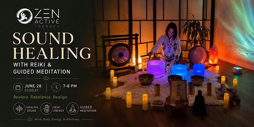 Nervous System Reset: Sound Healing, Reiki & Guided Meditation