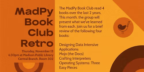 MadPy Book Club Retrospective