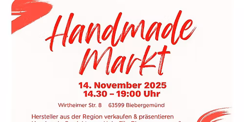 Handmade-Markt  * ein Ort der Menschen f\u00fcr Selbstgemachtes begeistert 