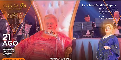 TRIBUTO A PAQUITA BY NORITA LA DEL BARRIO