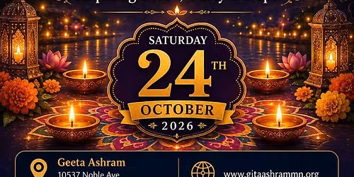 Geeta Ashram Diwali Celebration 2026