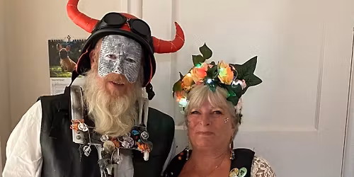 Rob & Julie\u2019s renewal of vows ( jumping the broom ) 