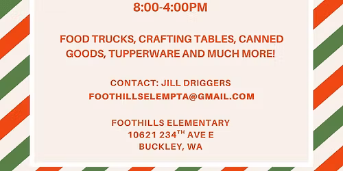 Foothills Winter Bazaar 