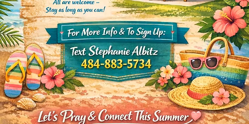 Ladies Summer Prayer Group