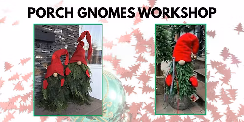 Porch Sitter Gnome Workshop