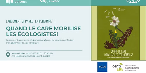 Quand le care mobilise les \u00e9cologistes!