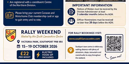 Northern Division AGM & Rally
