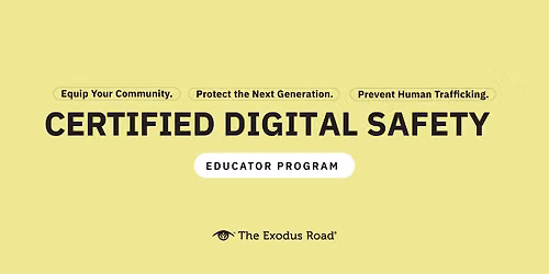 The Influenced Certified Digital Safety Educator Training