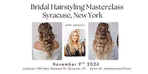 Syracuse, New York Hairstyling Masterclass