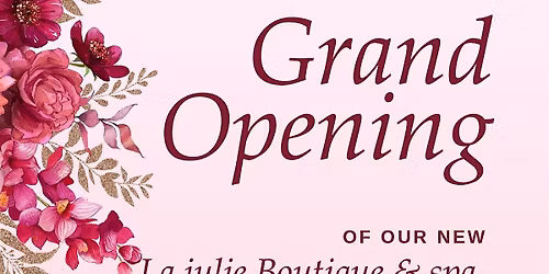 Grand opening event