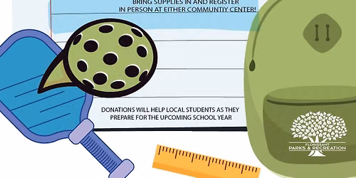 Back to School- Pickleball Tournament