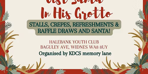 Santas grotto and stalls 