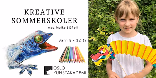 Kreative sommerskole - Barn 8 - 12 \u00e5r - Uke 26