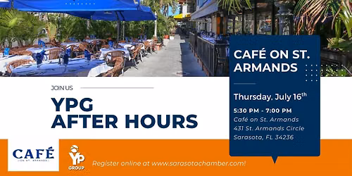 YPG After Hours at Caf\u00e9 on St. Armands