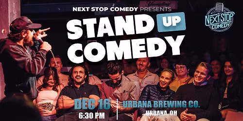 Next Stop Comedy at Urbana Brewing Co.