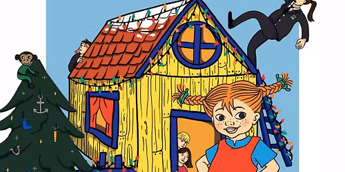 Juleforestilling - Pippi Langstr\u00f8mpe