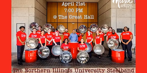 The Northern Illinois University Steelband at The Great Hall