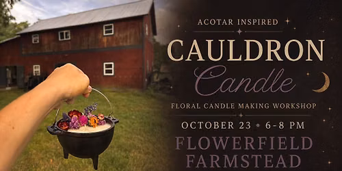 HIGH LADY CANDLE BAR • Friday, October 23 • 6–8 PM