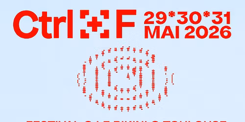 CTRL+F - 29, 30 & 31 mai 2026 - Le Bikini