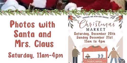 Christmas Winter Market Weekend \/ Colonial Nursery \/ Lincroft NJ