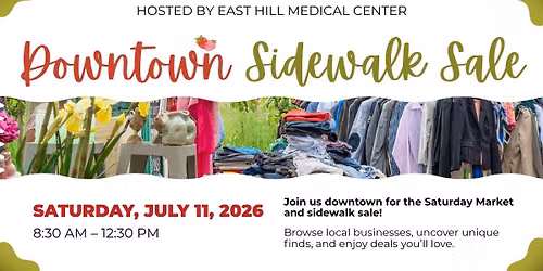 Downtown Sidewalk Sale