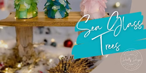 Light-Up Sea Glass Trees