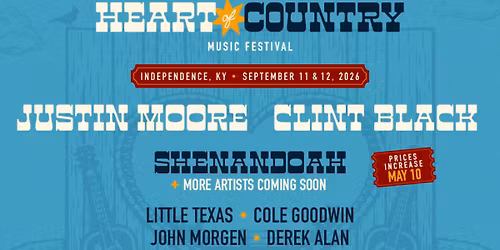 Heart of Country Music Festival 2026