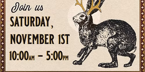 [SOLD OUT] Jackalope Taxidermy Class