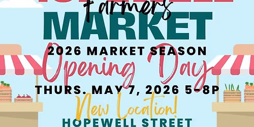 2026 Hopewell Farmers Market Opening Day