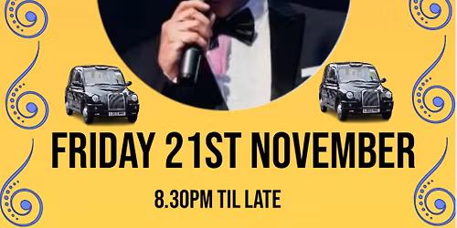 Live Music - Aiden Kent, Singing Cabbie