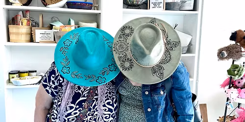 Hat Burning & Decorating DIY Experience $59