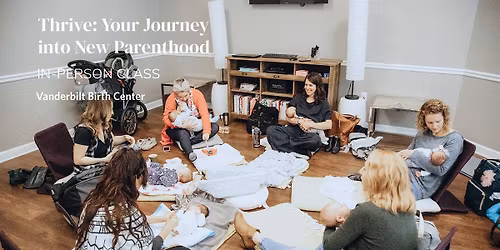 IN-PERSON at BIRTH CENTER  - Thrive: Postpartum Class, Tues, 3\/24-4\/28