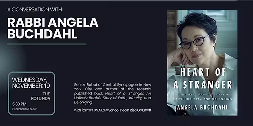 A Conversation with Rabbi Angela Buchdahl