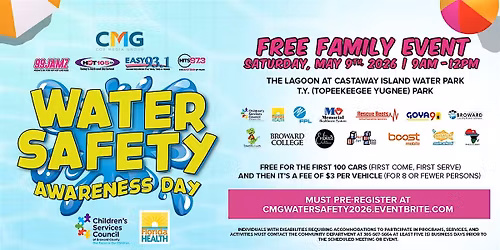 Pre-Register for Water Safety Family Fun Day!
