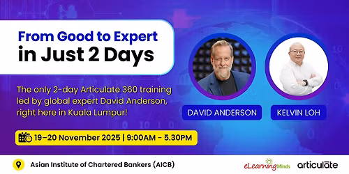 Articulate 360 Expert Mastery (2-Day Advanced Training)