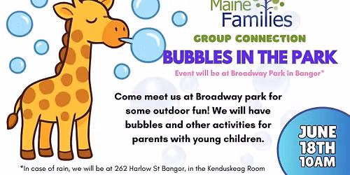 Bubbles in the Park