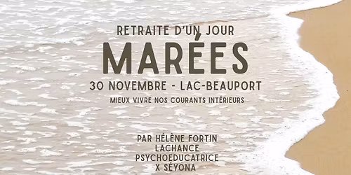 Retraite MAR\u00c9ES | H\u00e9l\u00e8ne Fortin Lachance X S\u00c9YONA | 30 novembre 2025 | Yoga Lac-Beauport