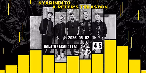 4S Street | Ny\u00e1rind\u00edt\u00f3 a Peter's Teraszon | Balatonakarattya