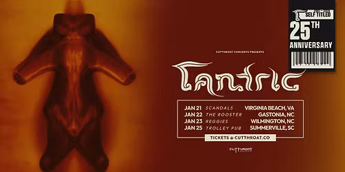 Tantric - 25th Anniversary | Gastonia, NC
