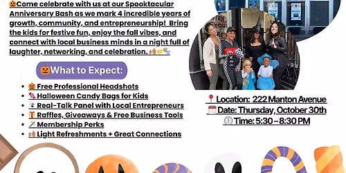 Smart Biz Mixer: Spooktacular Anniversary Bash