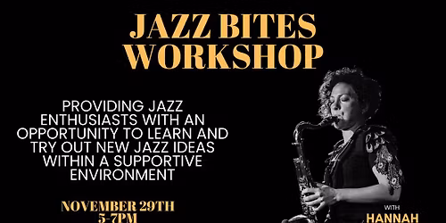 November Jazz Bites Workshop