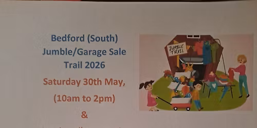 Bedford (South) (MAY) Jumble\/Garage Sale Trail (May 2026)