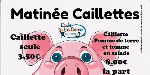 Matin\u00e9e Caillettes \u00e0 Andance