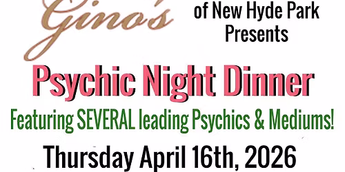 psychic night dinner in New Hyde Park
