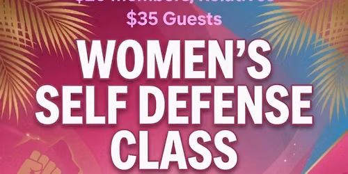 Women's Assault Prevention and a self Defense Seminar