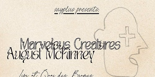 Marvelous Creature & August McKinney Live at Quai Des Brumes