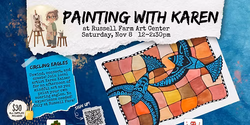 Painting with Karen: Soaring Eagles