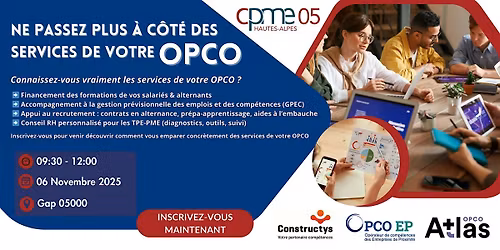 Ne passez plus \u00e0 c\u00f4t\u00e9 des services de votre OPCO
